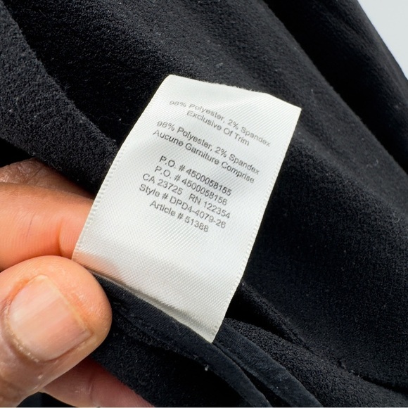 Aritzia Wilfred Chevalier Jacket blazer Black 6 Open Front - Picture 9 of 12